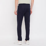 Neva Men's Track Pant in Solid Pattern Side pockets - Navy