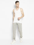 Neva Koolin Round Neck Sandow Vest (Pack of Six) - White