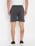 Neva Men's Bermuda in Elasticated Waistband with Side Pockets- Anthra