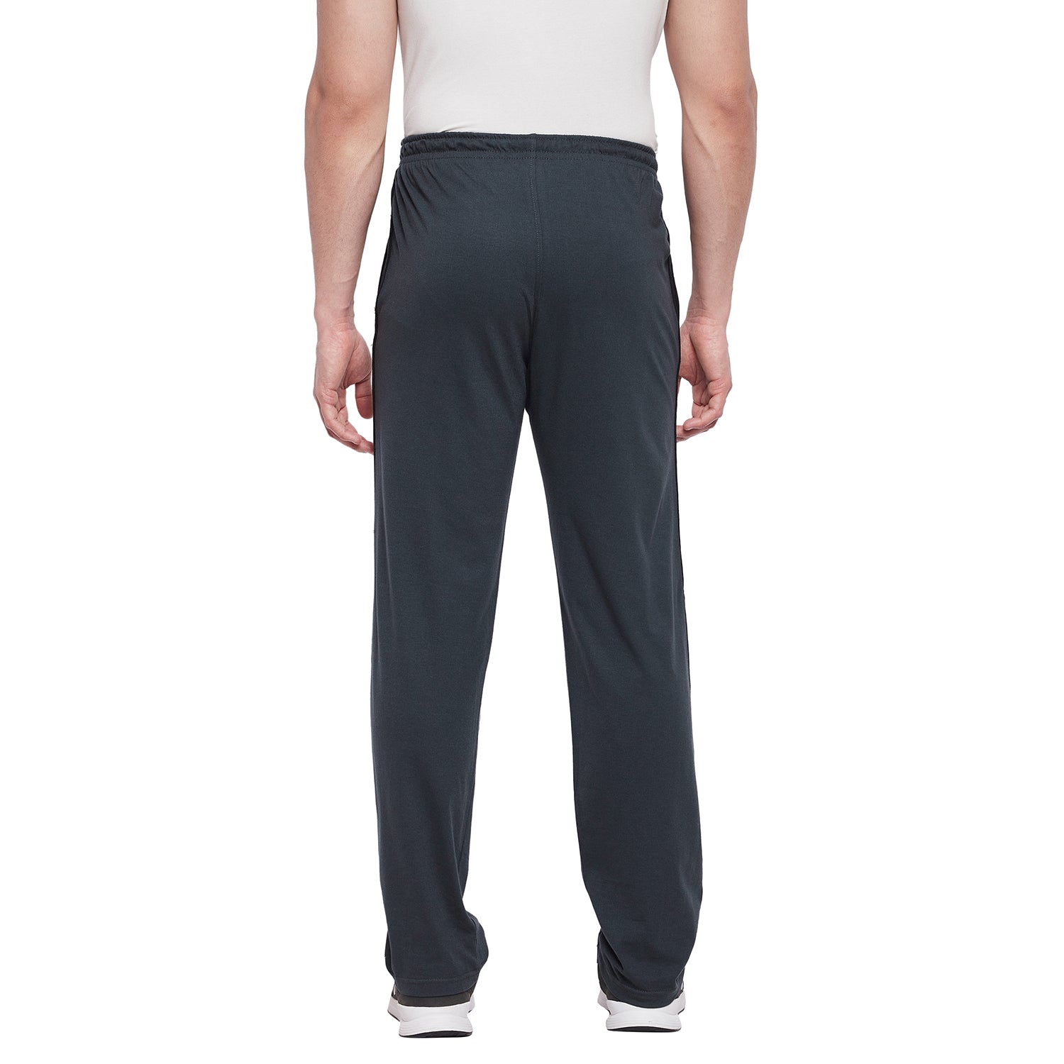 Neva Men Trackpants Elasticated waistband with Drawstring Regular Fit