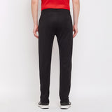 Neva Men's Track Pant in Solid Pattern Side pockets - Black