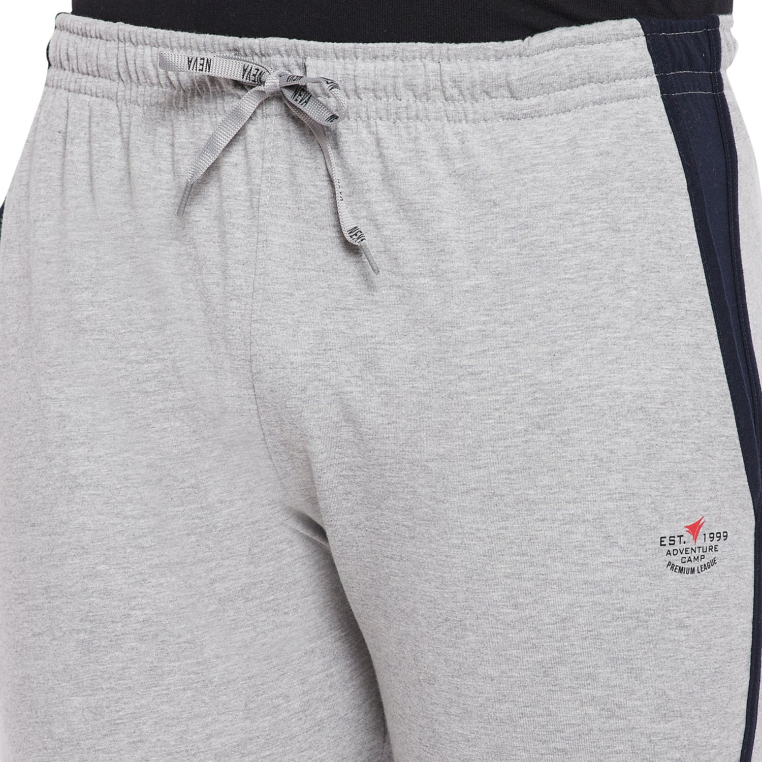 Neva Men Trackpants Elasticated waistband with Drawstring Regular Fit