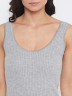 Neva Modal Deep Scoop Neck Sleeveless Thermal Upper for Women