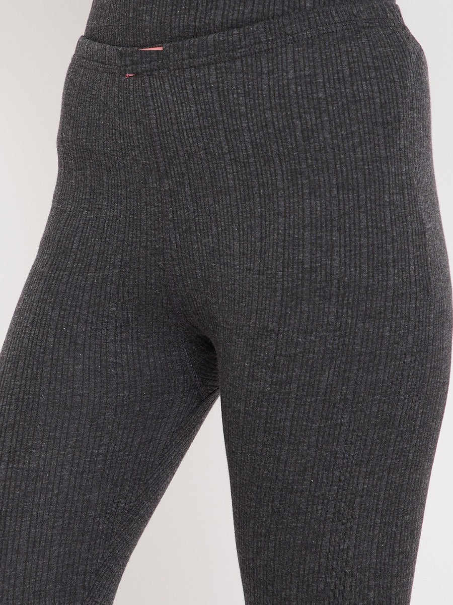 Neva Thermal Lower for Women - Anthra (Mod Quilt)