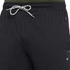 Neva Men's Sweatfree Trackpant with Single Side Zipped Pocket-Black