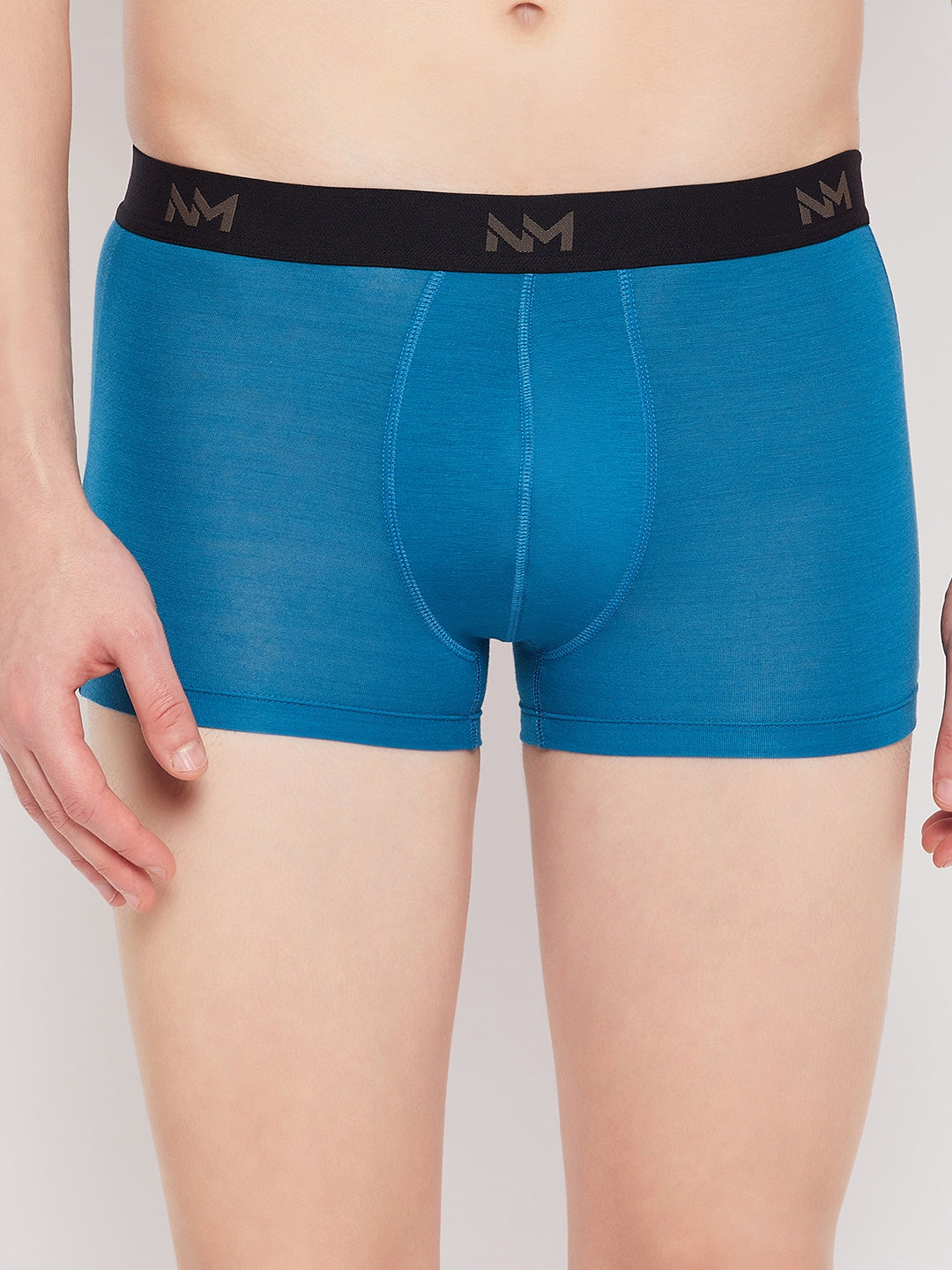 Neva Modal Ultra Solid Short Trunk/Underwear for Men- Blue, Maroon, Steel Grey Collection (Pack of 3)