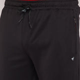 Neva Men's Track Pant in Solid Pattern Side pockets - Black