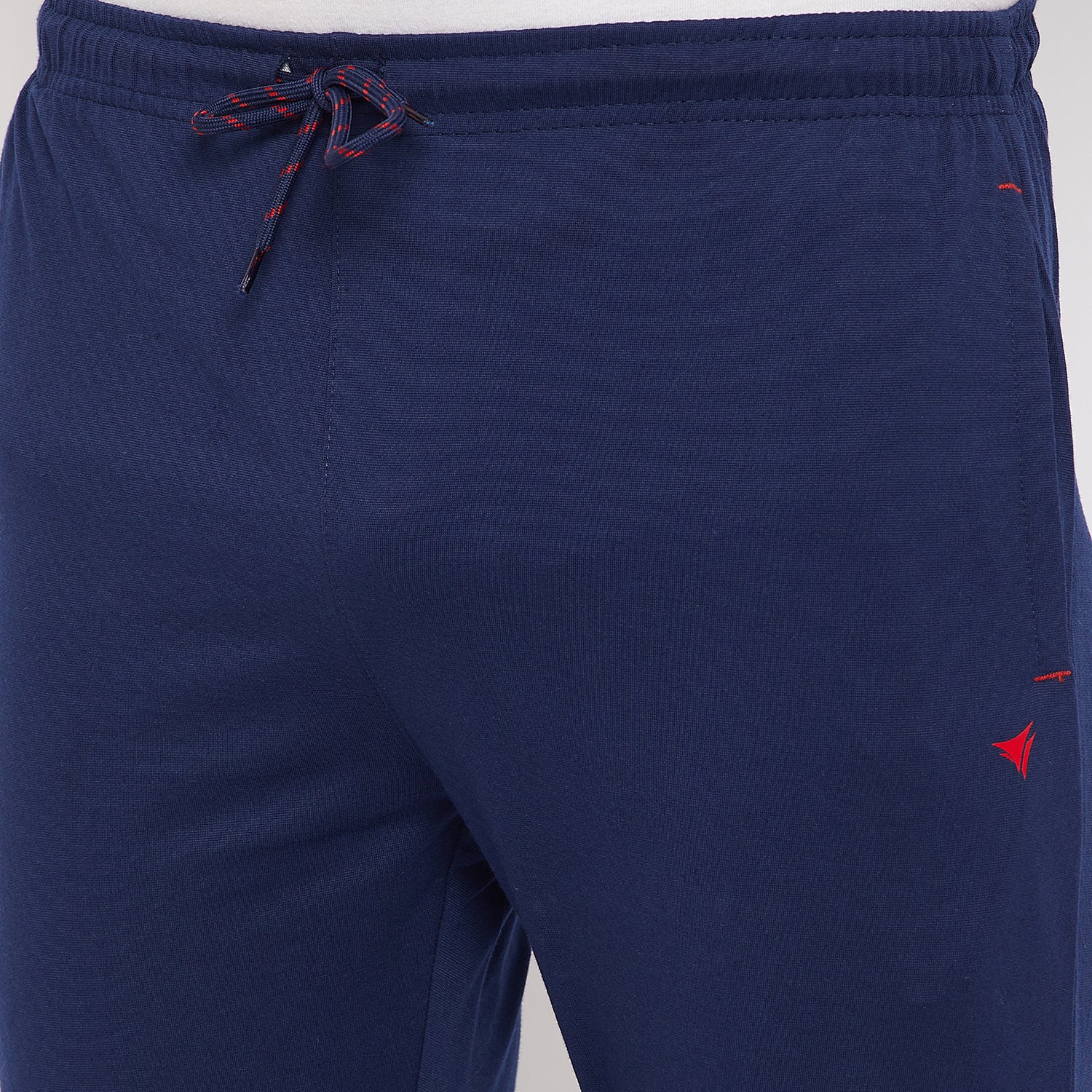 Neva Men's Track Pant in Wave Pattern Side pockets - Denim