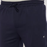 Neva Men's Track Pant in Solid Pattern Side pockets - Navy