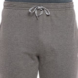 Neva Men Two Tone Cotton Rich Trackpant with Contrast side Piping- Anthra