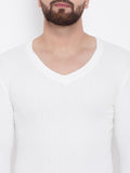 Neva Esancia V Neck Full Sleeves Warmer/Thermal Upper for Men