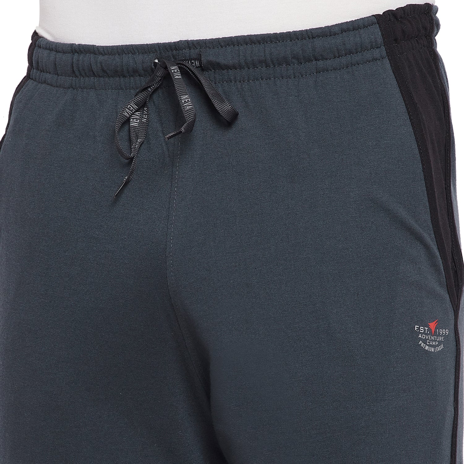 Neva Men Trackpants Elasticated waistband with Drawstring Regular Fit