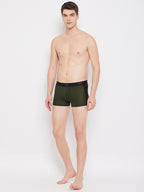 Neva Modal Solid Short Trunk Underwear for Men-  Sea Green, Olive, Blue Collection (Pack of 3)