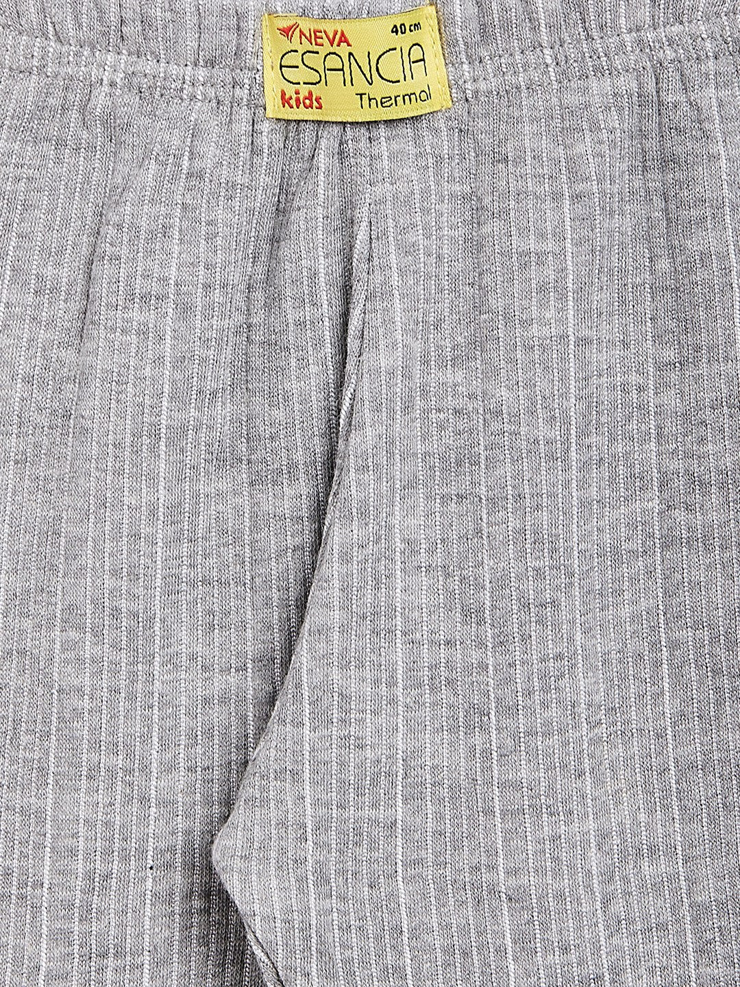 Neva Kids Unisex (Boys and Girls) 2 Lowers Combo Set Esancia Thermal- 1 Anthra and 1 Milange Grey