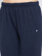 Neva Women Lower with Elasticated Waist- Denim Milange (Glaccia)