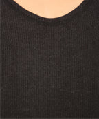 Neva Velveti Scoop Neck Full Sleeves Upper and Lower Thermal Upper for Kids Unisex (For Boys and Girls)-Anthra