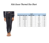 Neva Kids Unisex (Boys and Girls) 2 Lowers Combo Set Esancia Thermal- 1 Anthra and 1 Off White