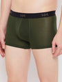 Neva Modal Solid Ultra Short Trunk/Underwear for Men-  Black, Olive, Steel Grey Collection (Pack of 3)