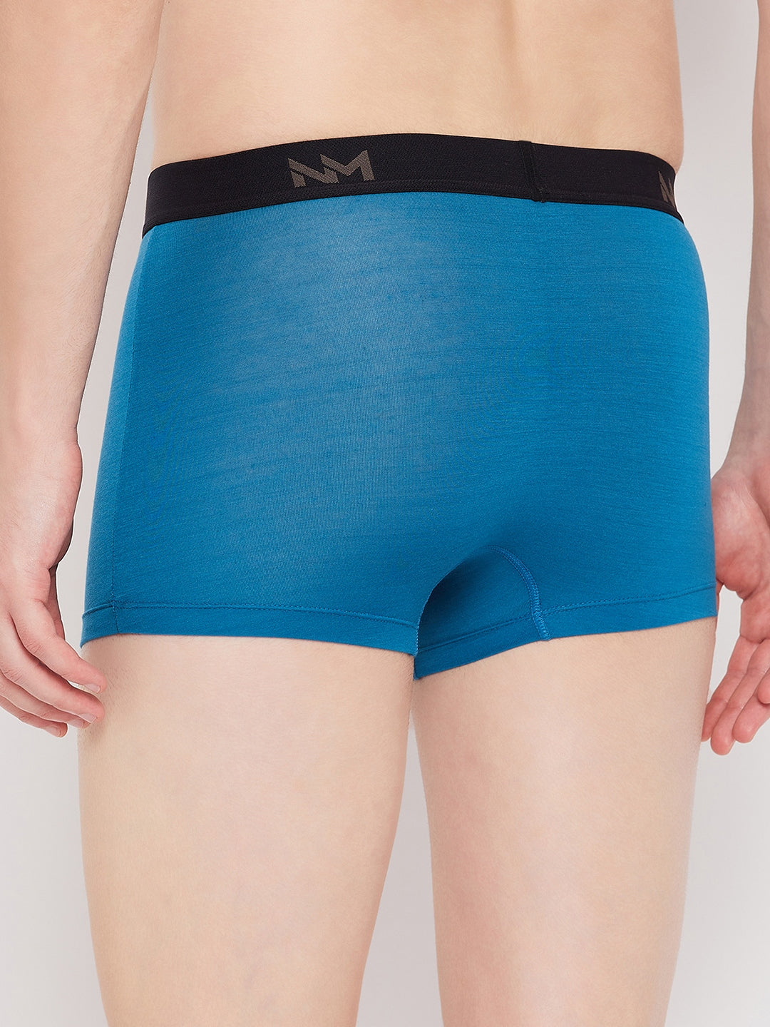 Neva Modal Solid Ultra Short Trunk/Underwear for Men- Black, Blue, Maroon Collection (Pack of 3)