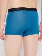 Neva Modal Solid Ultra Short Trunk Underwear for Men- Blue, Olive, Steel Grey Collection (Pack of 3)