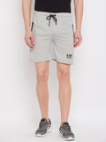 Livfree Men's Bermuda in Solid Pattern Both Side Zipper Pockets - 5% Milange Grey