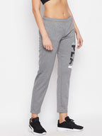 Livfree Women's Milange Trackpant - Milange grey