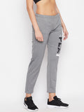 Livfree Women's Milange Trackpant - Milange grey