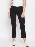 Livfree Women's Color Blocked Trackpants - Black