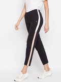 Livfree Women's Color Blocked Trackpants - Black
