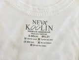 Neva Koolin Round Neck Sandow Vest (Pack of Six) - White