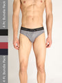 neva solid underwear brief for men