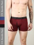 Neva Koolin Solid Men Long Trunk| Pack of 3