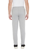 Livfree Men's Track Pant in Solid Pattern Back and Side pockets - Milange Grey