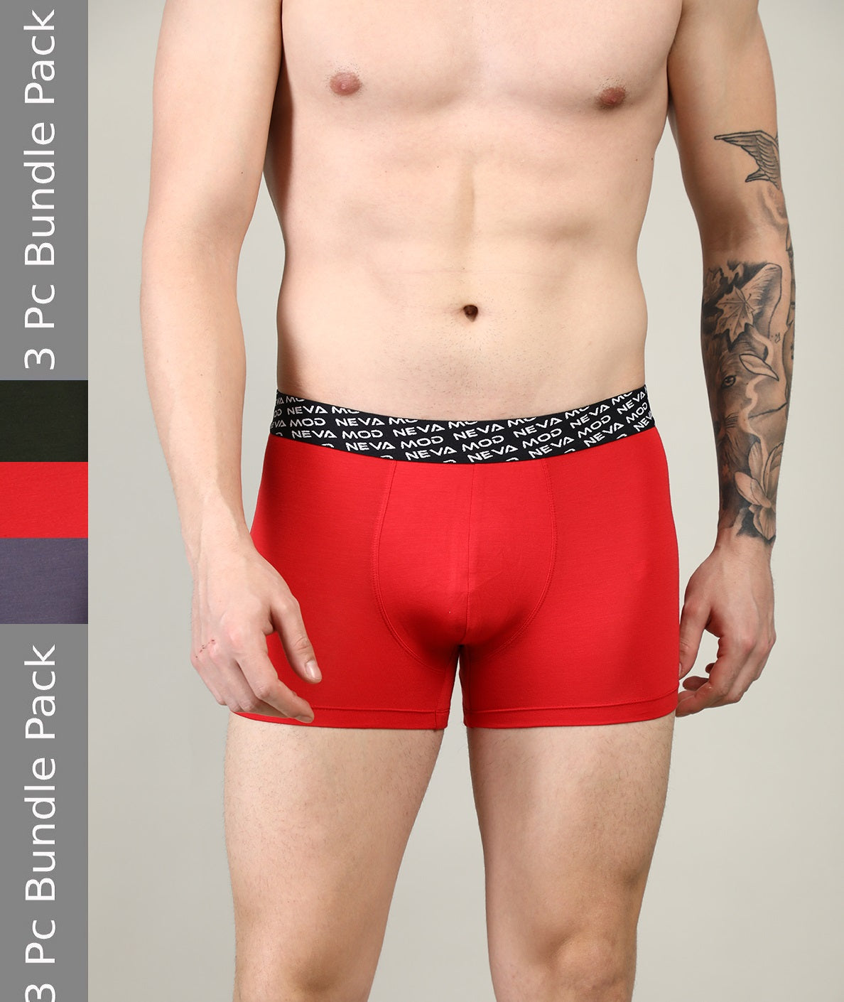 Neva Solid short trunks underwear for men
