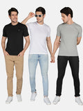 Neva Men Round Neck T-shirt Pack of 3Pcs