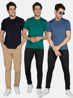 Neva Men Round Neck T-shirt Pack of 3Pcs