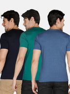 Neva Men Round Neck T-shirt Pack of 3Pcs