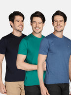 Neva Men Round Neck T-shirt Pack of 3Pcs