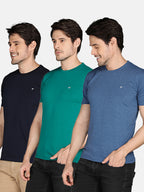 Neva Men Round Neck T-shirt Pack of 3Pcs