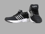 Neva Sports Running Shoes For Men-Black