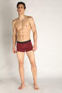 Neva koolin Solid Ultra Short Trunk Underwear for Men- Navy, Maroon, Olive Collection (Pack of 3)