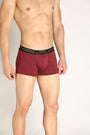 Neva koolin Solid Ultra Short Trunk Underwear for Men- Navy, Maroon, Olive Collection (Pack of 3)