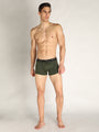 Neva koolin Solid Ultra Short Trunk Underwear for Men- Navy, Maroon, Olive Collection (Pack of 3)