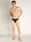 Neva Men Pure Cotton Solid V Shape Brief-Navy- Single Pcs Pack