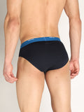 Neva Men Pure Cotton Solid V Shape Brief-Navy- Single Pcs Pack